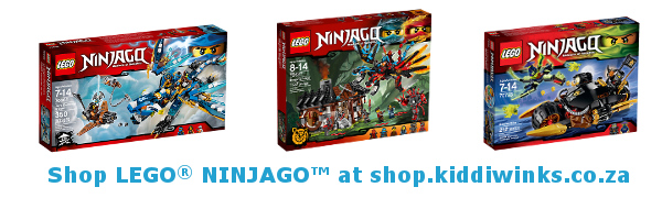 Kiddiwinks LEGO Ninjago footer