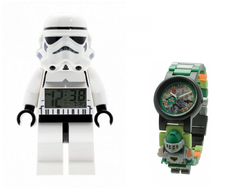 LEGO StarTrooper clock LEGO Nexo Knights watch